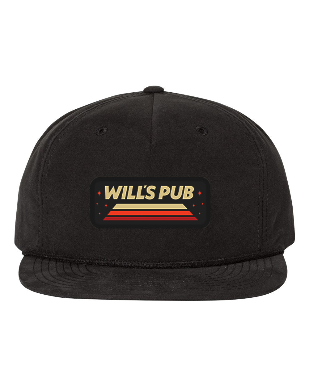 Will's Pub - Pappy Cap Rope Snapback (Black)