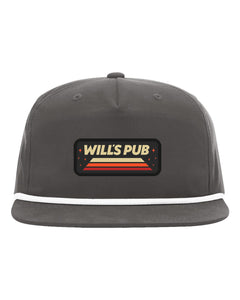 Will's Pub - Pappy Cap Rope Snapback (Charcoal)