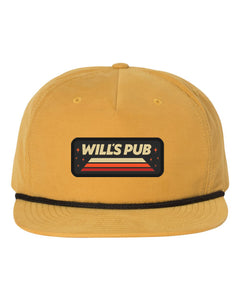 Will's Pub - Pappy Cap Rope Snapback (Gold)