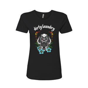 Dirty Laundry - Tiki God Ladies Tee