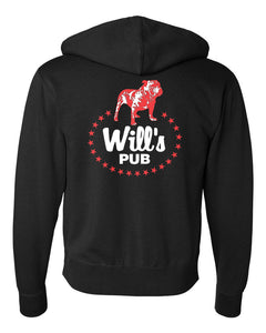 Will's Pub - Classic Bulldog Zip-Up Hoodie